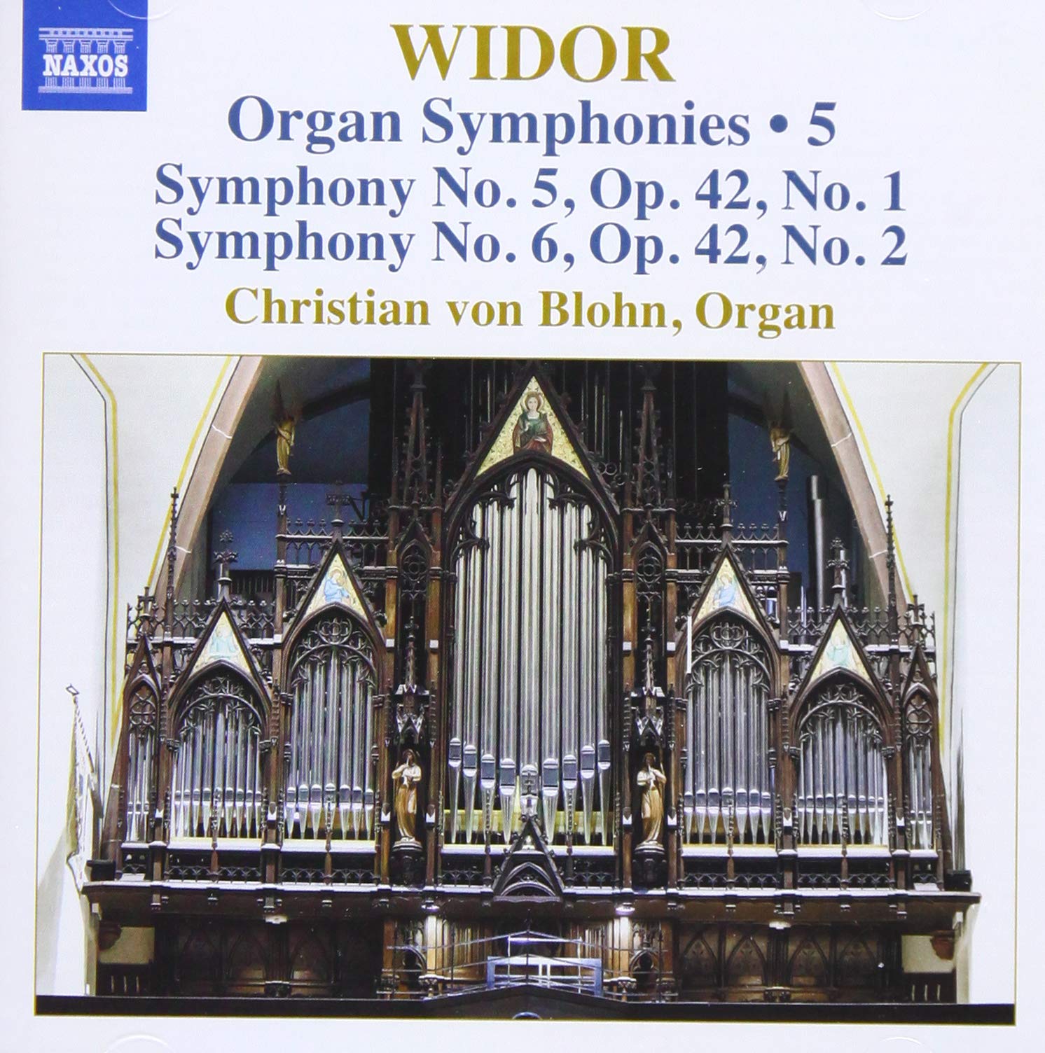 Amazon | ヴィドール: オルガン交響曲集 第5集 | クリスティアン